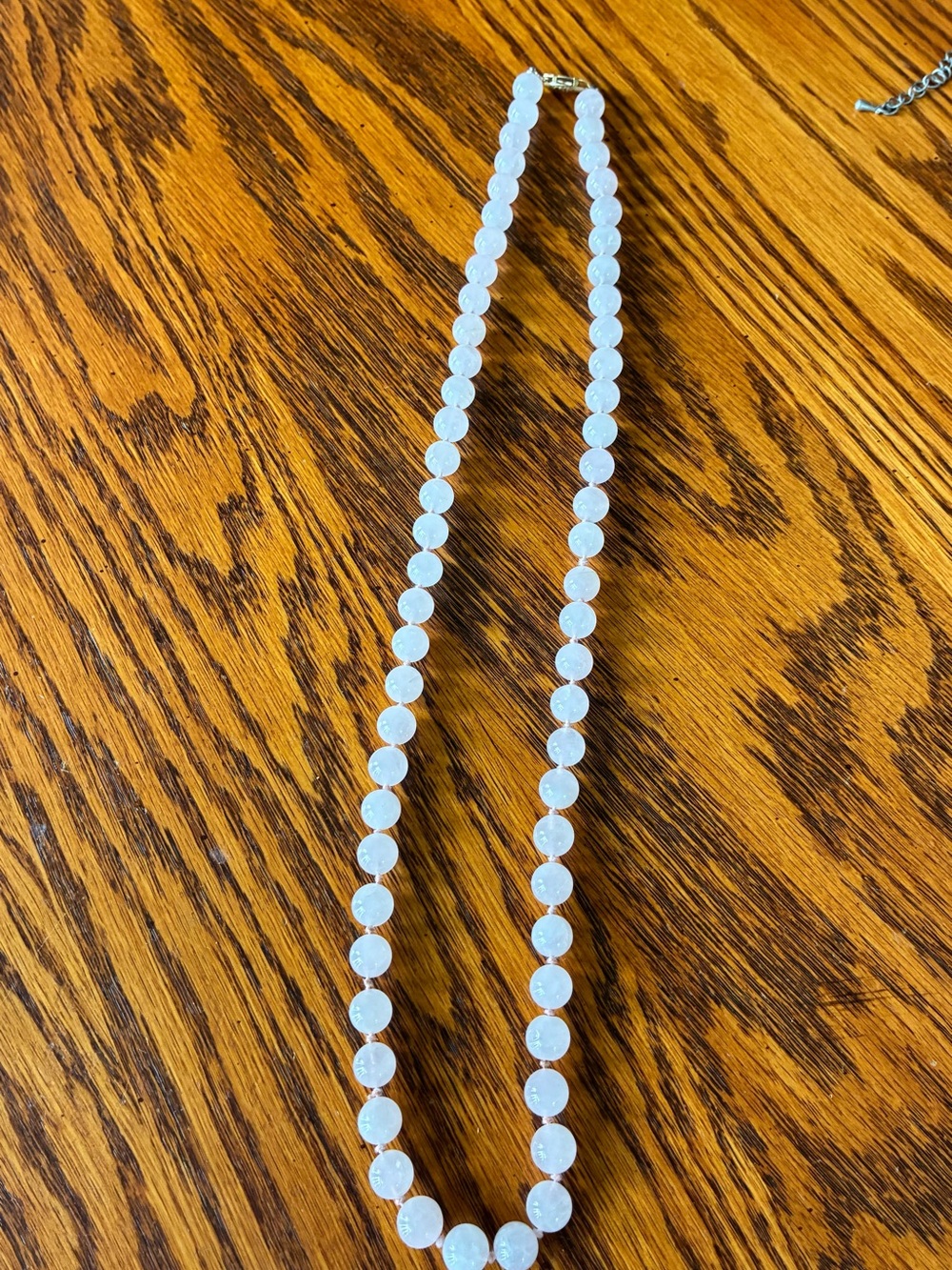 Avon Rose Quartz Necklace